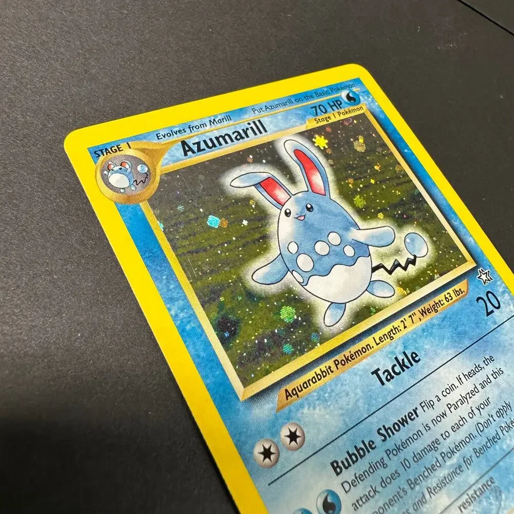 Pokemon TCG Azumarill Neo Genesis 002/111 Holo Rare Unlimited NM